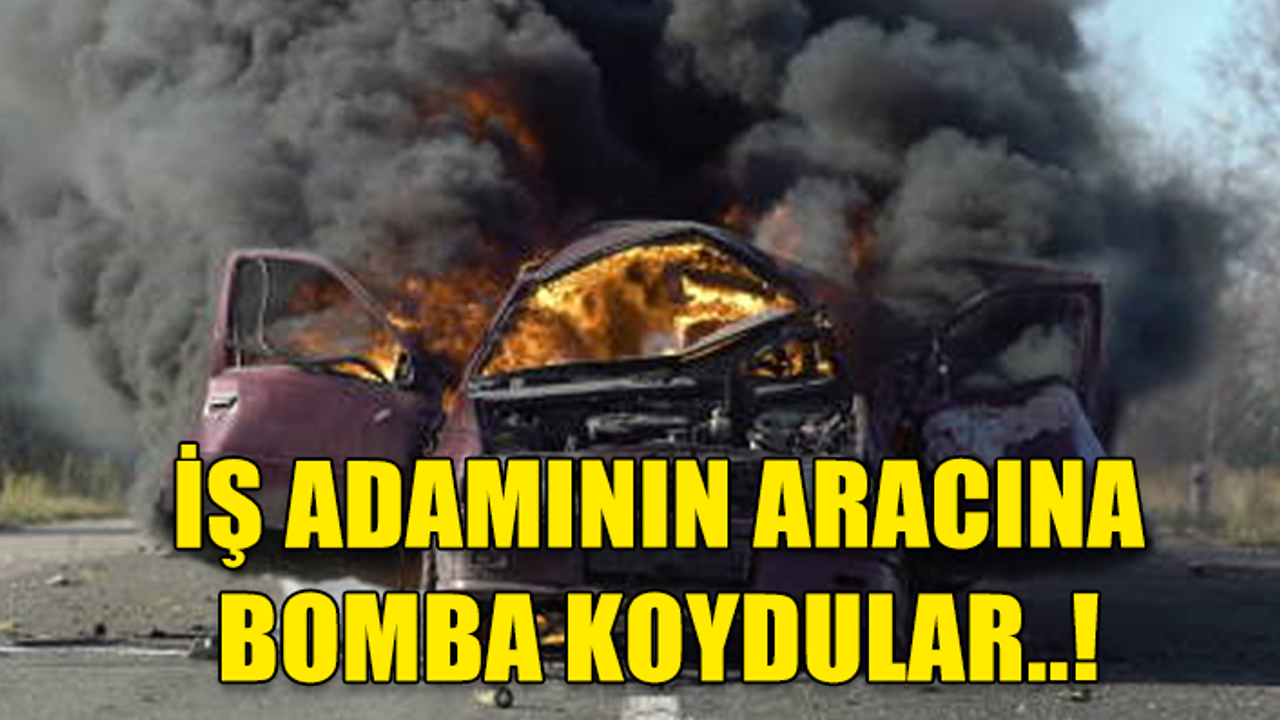 LİMASOL'DA, 54 YAŞINDAKİ BİR İŞ ADAMININ ARACINA BOMBA YERLEŞTİRDİLER..!