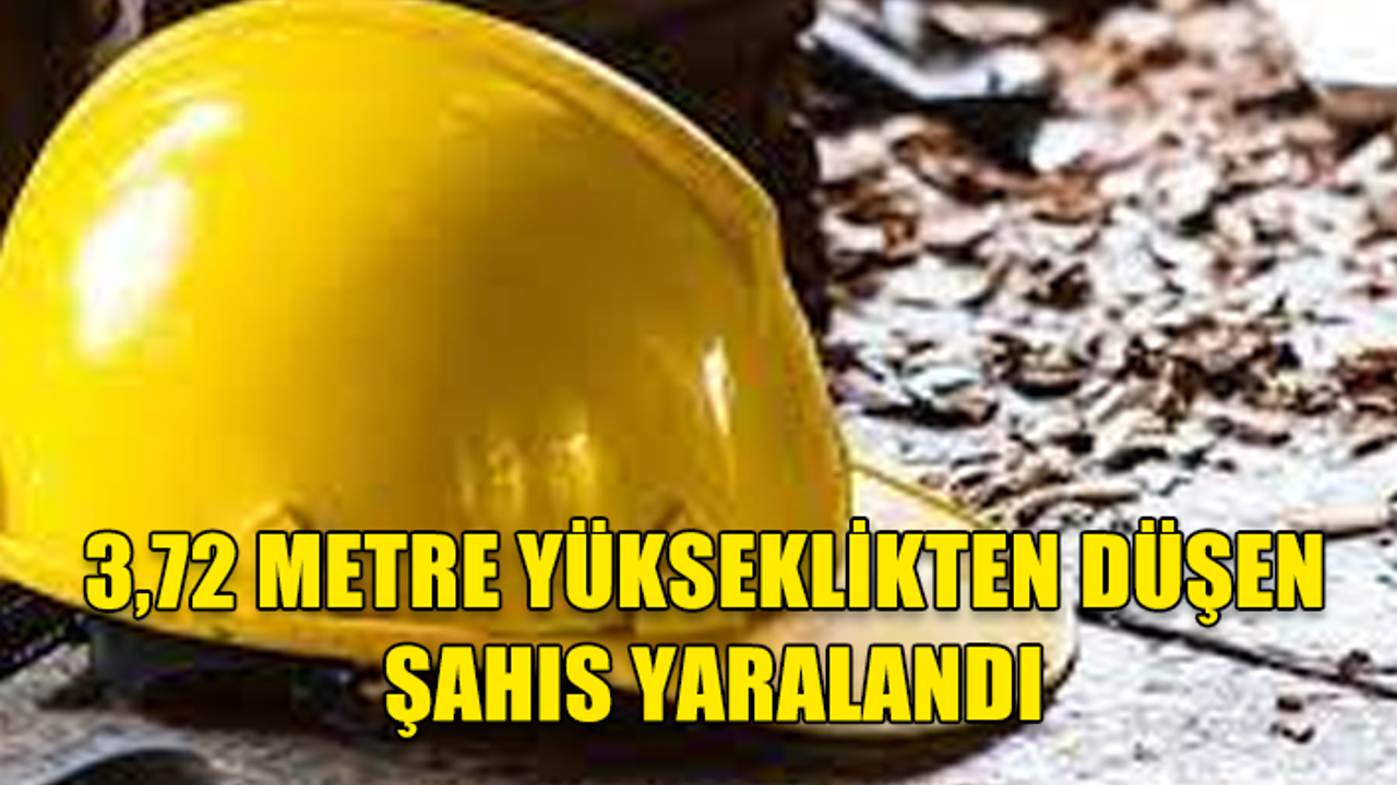 BEYLERBEYİ'NDE İŞ KAZASI!