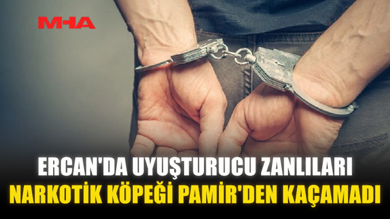 UY*ŞTURUCU ZANLILARI NARKOTİK KÖPEĞİ PAMİR'DEN KAÇAMADI