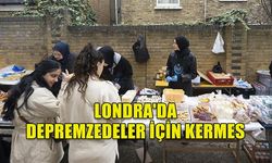 LONDRA'DA DEPREMZEDELER İÇİN KERMES