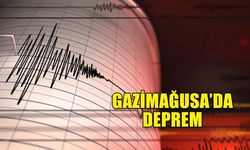 GAZİMAĞUSA'DA 2.9 BÜYÜKLÜĞÜNDE DEPREM MEYDANA GELDİ