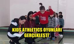 KIDS ATHLETICS OYUNLARI, OKUL SPOR SALONUNDA GERÇEKLEŞTİ