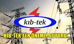 KIB-TEK'TEN ÖNEMLİ DUYURU...