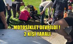 GİRNE-LEFKOŞA YOLUNDA MOTOSİKLET KAZASI