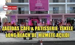 ZAGİDAS CAFE & PATISSERIE  İSKELE LONG BEACH'DE  HİZMETE AÇILDI