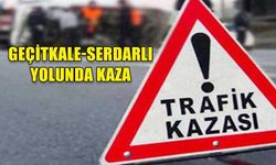 KAZA'DA YARALANAN ŞAHISLAR HASTANEYE KALDIRILDI