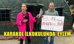 KARAKOL İLKOKULUNDA  EYLEM