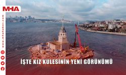 İŞTE KIZ KULESİ'NİN YENİ GÖRÜNÜMÜ