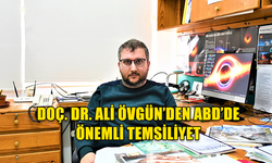 DOÇ. DR. ALİ ÖVGÜN’DEN ABD’DE ÖNEMLİ TEMSİLİYET