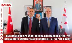 DND HOMES’UN SPONSORLUĞUNDA GAZİMAĞUSA BELEDİYESİ BARINAĞININ AMELİYATHANESİ DONANIMLI ALTYAPIYA KAVUŞTU