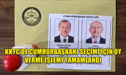 KKTC'DE OY VERME İŞLEMİ TAMAMLANDI