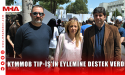 KTMMOB TIP-İŞ’İN EYLEMİNE DESTEK VERDİ