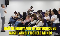 DAÜ'DE "MEDYANIN UYUŞTURUCU BAĞIMLILIĞI ÜZERİNDE ETKİSİ" SEMİNERİ DÜZENLENDİ