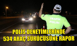 POLİS DENETİMLERİNDE ALKOLLÜ İÇKİ, TRAFİK SUÇLARI VE YASAK FAALİYETLER TESPİT EDİLDİ