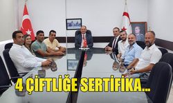 DEVECİ ÇİFTÇİLERE SERTİFİKALARINI TAKDİM ETTİ