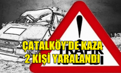 ALKOL VE DİKKATSİZLİK KAZAYA SEBEBİYET VERDİ