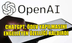 CHATGPT'DE ÖĞRENCİLERİN KÖTÜYE KULLANIMINI ENGELLEMEK İÇİN GETİRİLEN ÖZELLİK KALDIRILDI