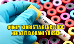 GÜNEY KIBRIS'TA 15-24 YAŞ GRUBUNDAKİ GENÇLER ARASINDA HEPATİT B HASTALIĞI YAYGINLIĞI ARTIYOR