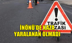 İNÖNÜ'DE TRAFİK KAZASI