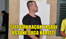 5117 GÜN KAÇAK YAŞAYAN ŞAHIS TARTIŞTIĞI KİŞİYİ DARP ETTİ