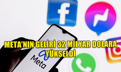 META, İKİNCİ ÇEYREKE GELİRİNİ YÜZDE 11 ARTIRARAK 32 MİLYAR DOLARA ULAŞTI