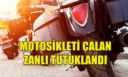 GİRNE'DE PARK HALİNDEKİ MOTOSİKLETİ ÇALDI