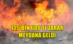 KKTC'DE BİR HAFTADA 16 YANGIN