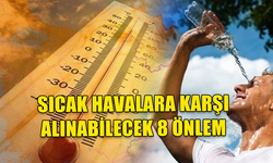 DR.EYYÜP KENAN ÖZOK, SICAK HAVALARDA ALINABİLECEK 8 ÖNLEMİ PAYLAŞTI