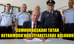 TATAR BEYARMUDU BELEDİYESİ VE POLİS KARAKOLU'NU ZİYARET ETTİ