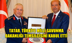 ERSİN TATAR ORGENERAL ZİYA CEMAL KADIOĞLU'NU KABUL ETTİ