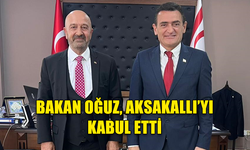 İÇİŞLERİ BAKANI DURSUN OĞUZ, EMEKLİ KORGENERAL ZEKAİ AKSAKALLI'YI KABUL ETTİ