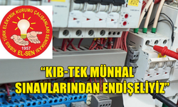 EL-SEN KIB-TEK’İN AÇTIĞI PERSONEL ALIM MÜNHALLERİNDE ENDİŞELERİ OLDUĞUNU İFADE ETTİ