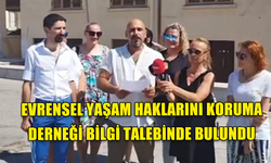 EYVAD KKTC'DE SON ZAMANLARDA YAŞANAN ANİ ÖLÜMLER İLE İLGİLİ BİLGİ TALEP ETTİ