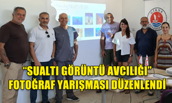 SUALTI GÖRÜNTÜ AVCILIĞI FOTOĞRAF YARIŞMASINA KATILAN FOTOĞRAFLAR DEĞERLENDİRMEYE ALINDI