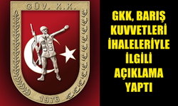 GÜVENLİK KUVVETLERİ KOMUTANLIĞI BARIŞ KUVVETLERİ İHALELERİYLE İLGİLİ AÇIKLAMA YAPTI