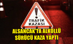 ALSANCAK'TA ALKOLLÜ SÜRÜCÜ KAZA YAPTI