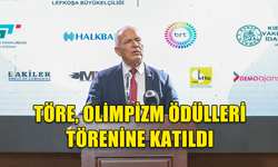 MECLİS BAŞKANI TÖRE OLİMPİZM ÖDÜLLERİ TÖRENİNE KATILDI