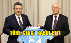 TÖRE, TRABZON ORTAHİSAR İLÇESİ BELEDİYE BAŞKANI AHMET METİN GENÇ'İ KABUL ETTİ