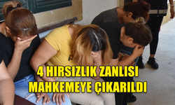 MARKET HIRSIZLARI MAHKEMEYE ÇIKARILDI... BİR KİŞİ DAHA TUTUKLANDI