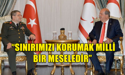 CUMHURBAŞKANI ERSİN TATAR, TÜRKİYE CUMHURİYETİ KARA KUVVETLERİ KOMUTANI ORGENERAL SELÇUK BAYRAKTAROĞLU’NU KABUL ETTİ