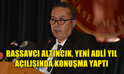 BAŞSAVCI SARPER ALTINCIK, YENİ ADLİ YIL AÇILIŞINDA KONUŞMA YAPTI