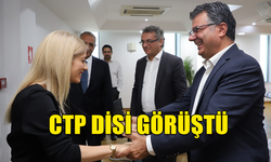 CTP HEYETİ, GÜNEY KIBRIS'TAKİ SİYASİ PARTİLERDEN DİSİ'Yİ ZİYARET ETTİ