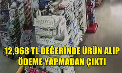 GİRNE'DE MÜŞTERİ OLARAK GİRDİĞİ MAĞAZADA HIRSIZLIK YAPTI