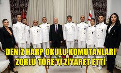 ZORLU TÖRE, MİLLİ SAVUNMA ÜNİVERSİTESİ DENİZ HARP OKULU HEYETİNİ KABUL ETTİ