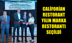 TÜKETİCİ ÖDÜLLERİNDE YILIN MARKA RESTORANT VE GIDA GÜVENLİĞİ ÖDÜLÜNÜ CALİFORİAN RESTORANT ALDI