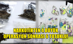 NARKOTİKTEN 4 BÜYÜK OPERASYON.. ÇOK SAYIDA TUTUKLU VAR