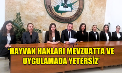 BAROLAR BİRLİĞİ: HAYVAN HAKLARI MEVZUATTA VE UYGULAMADA YETERSİZ