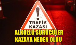 GİRNE VE ALSANCAK’TA ALKOLLÜ SÜRÜCÜLER KAZAYA YOL AÇTI