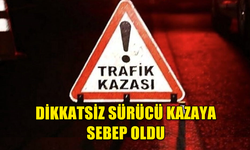 GAZİMAĞUSA'DA DİKKATSİZLİK SONUCU TRAFİK KAZASI MEYDANA GELDİ