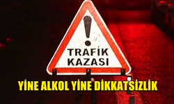 GİRNE'DE ALKOL VE DİKKATSİZLİK KAZAYA SEBEP OLDU